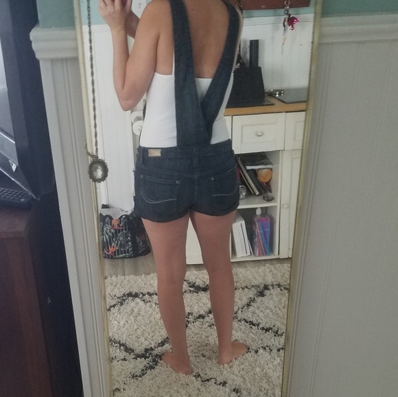 Refuge Denim overall shorts - Picture 4 of 7